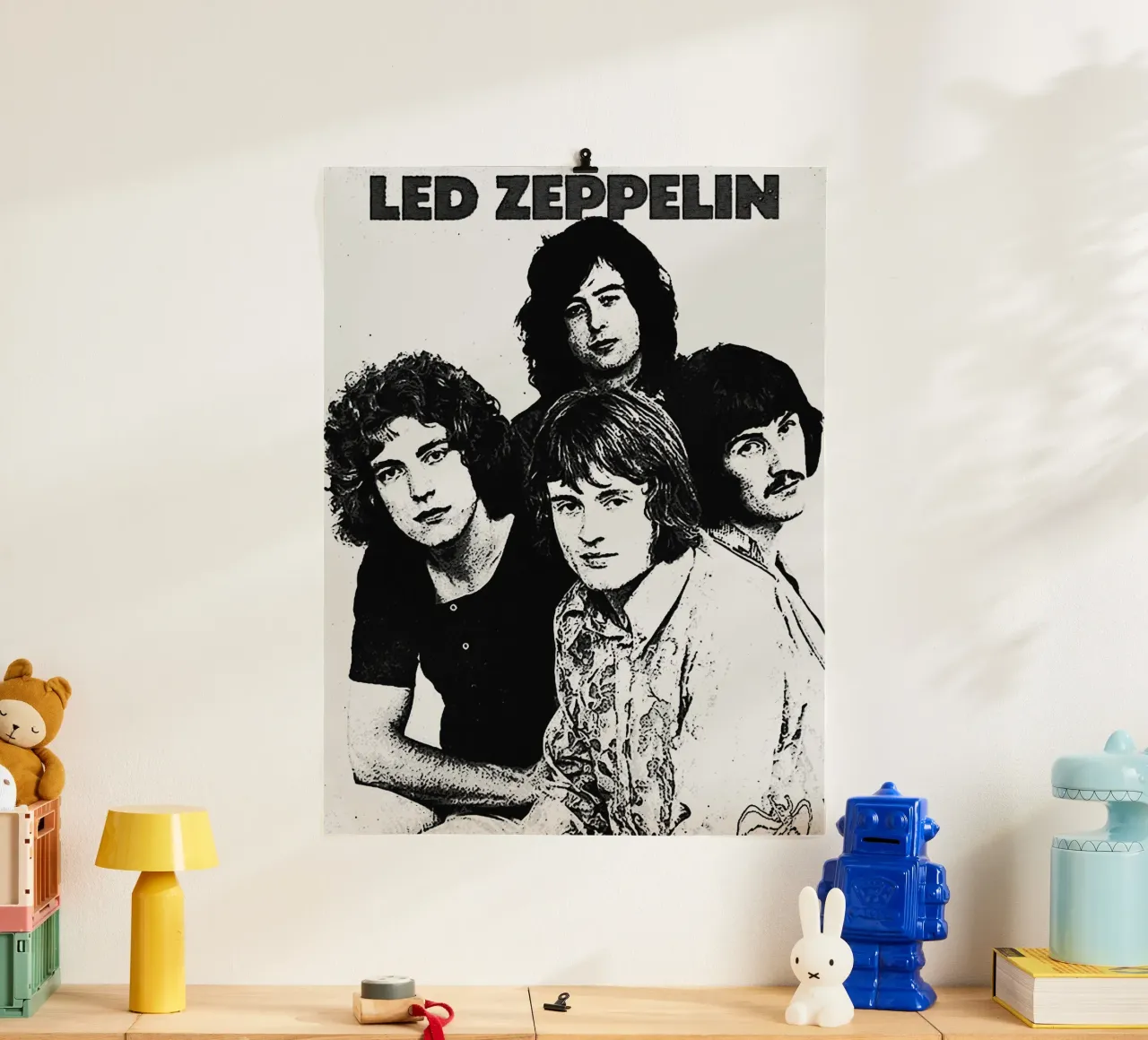 led zeppelin band art hahnemühle by vanhesling