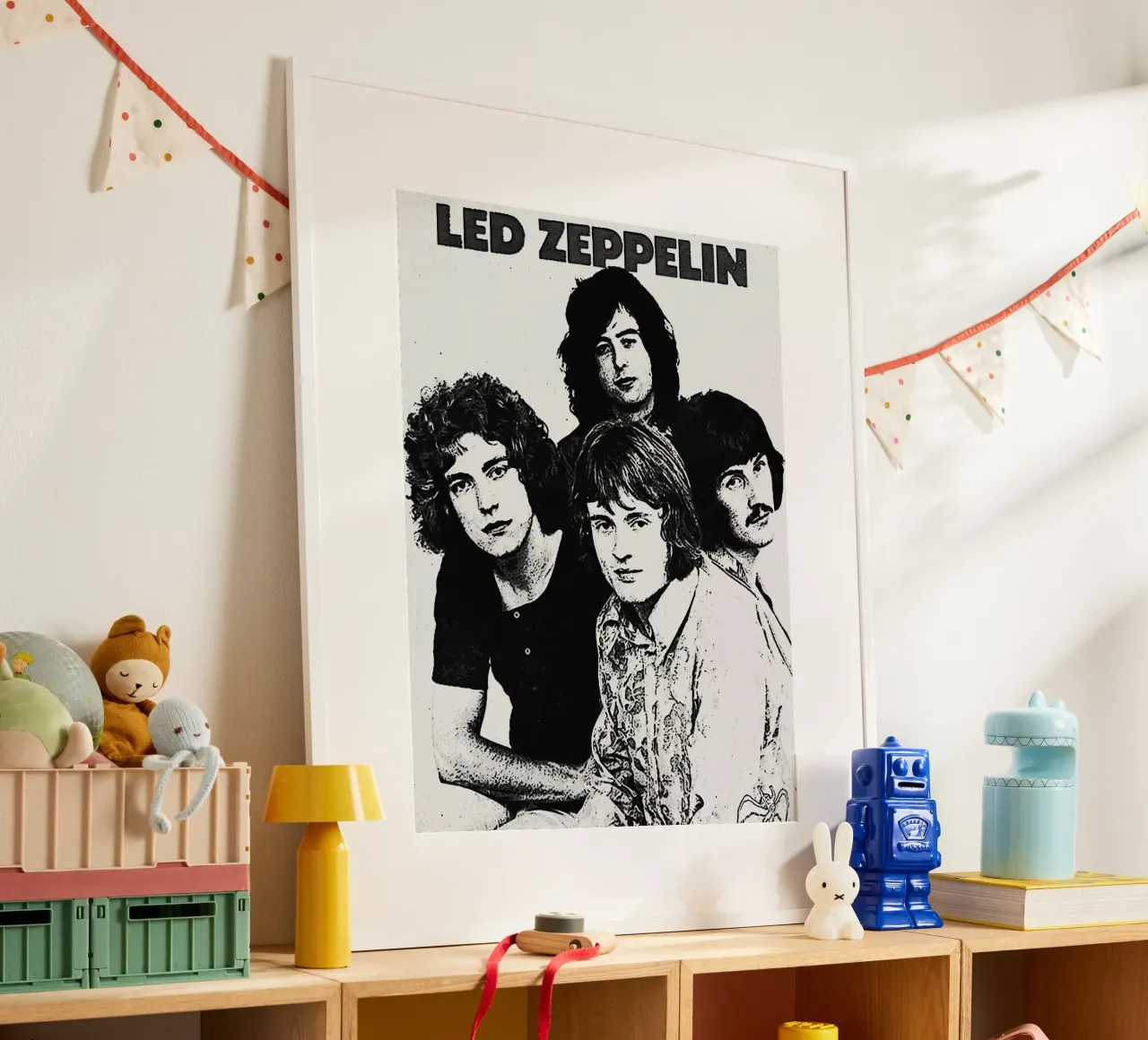 led zeppelin band art hahnemühle by vanhesling