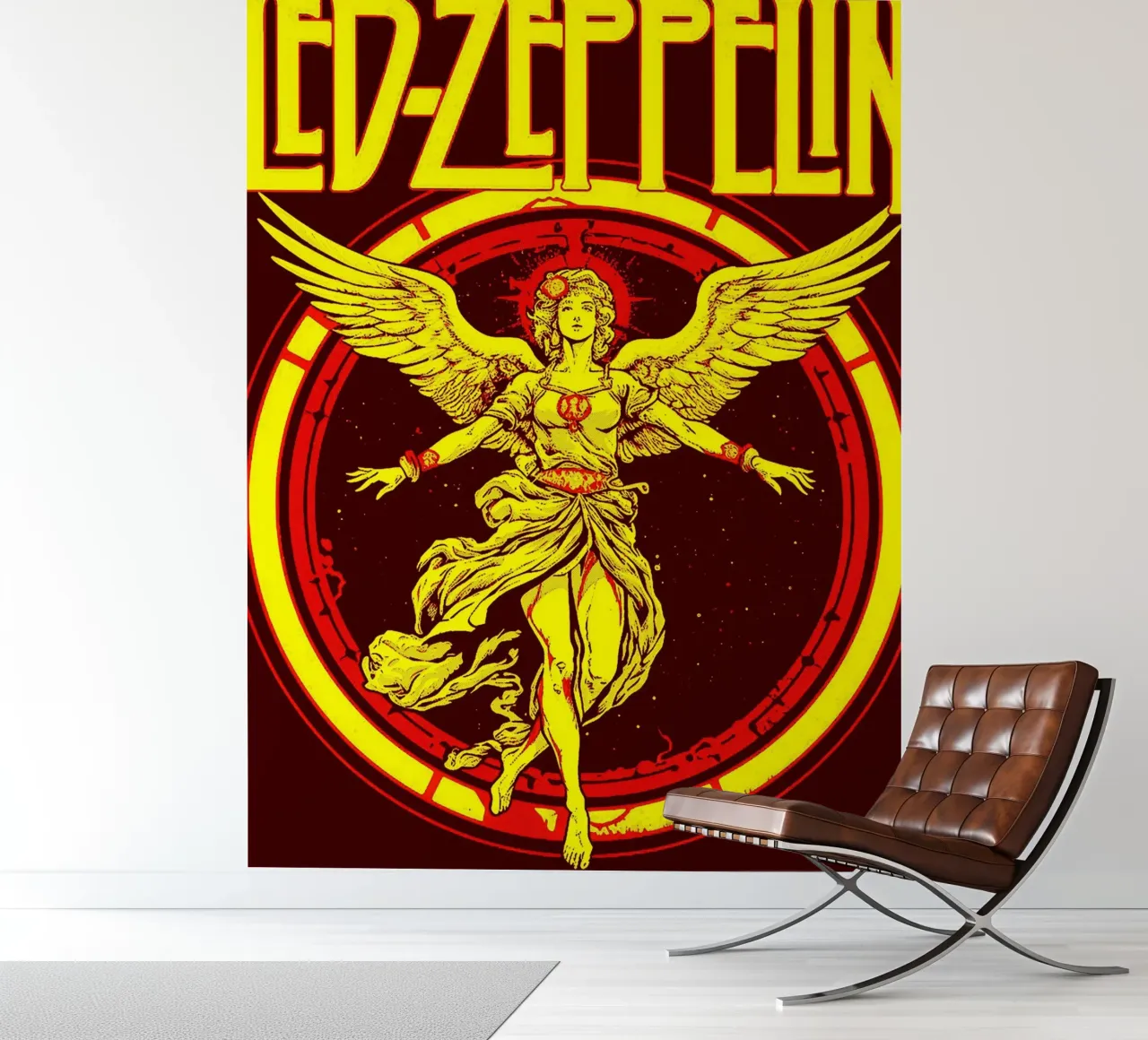 led zeppelin band art photo wallpaper by vanhesling