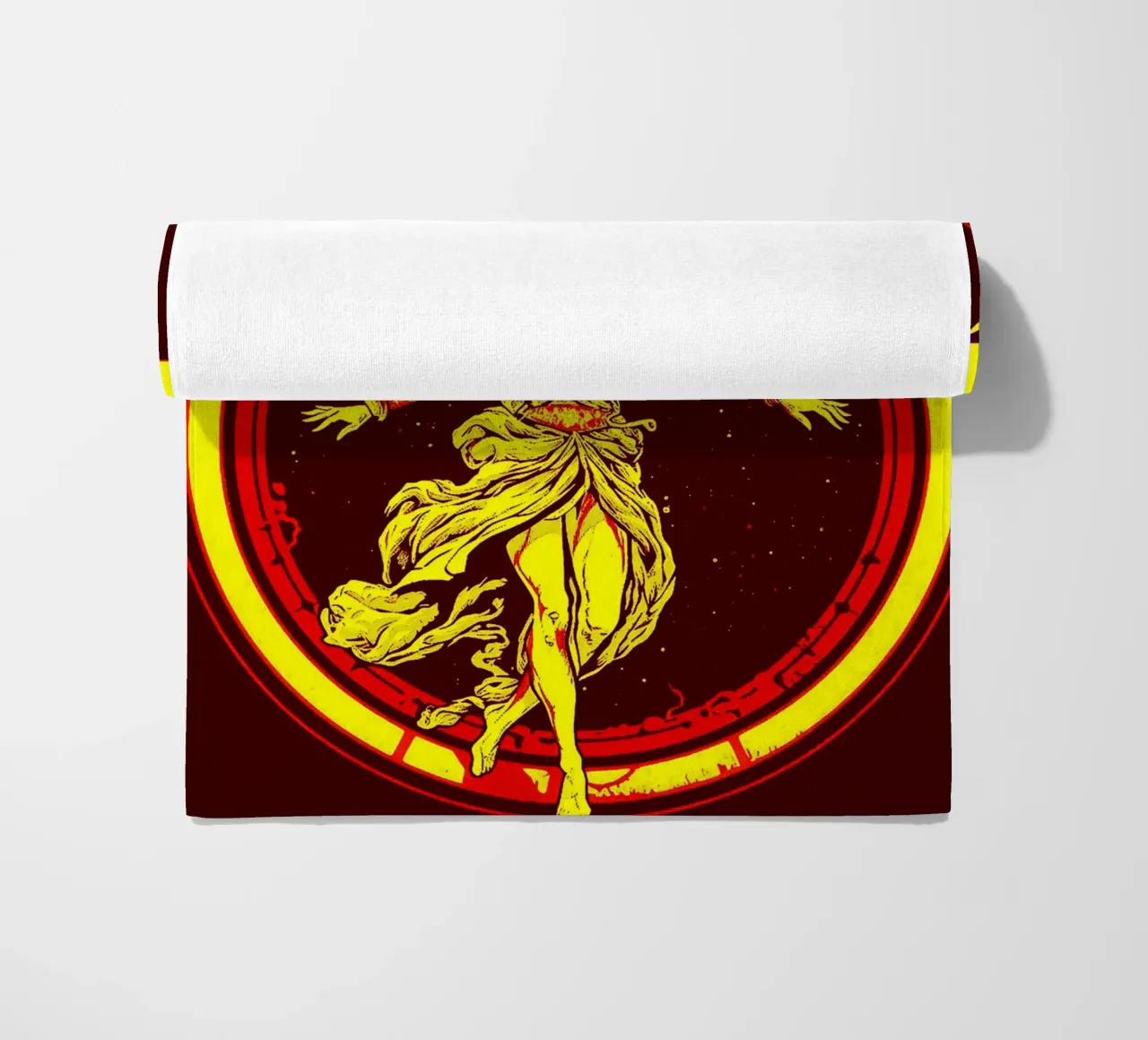 led zeppelin band art beach towel by vanhesling
