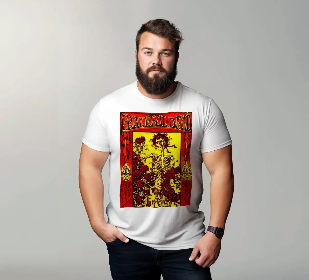 The Grateful Dead t-shirt by vanhesling