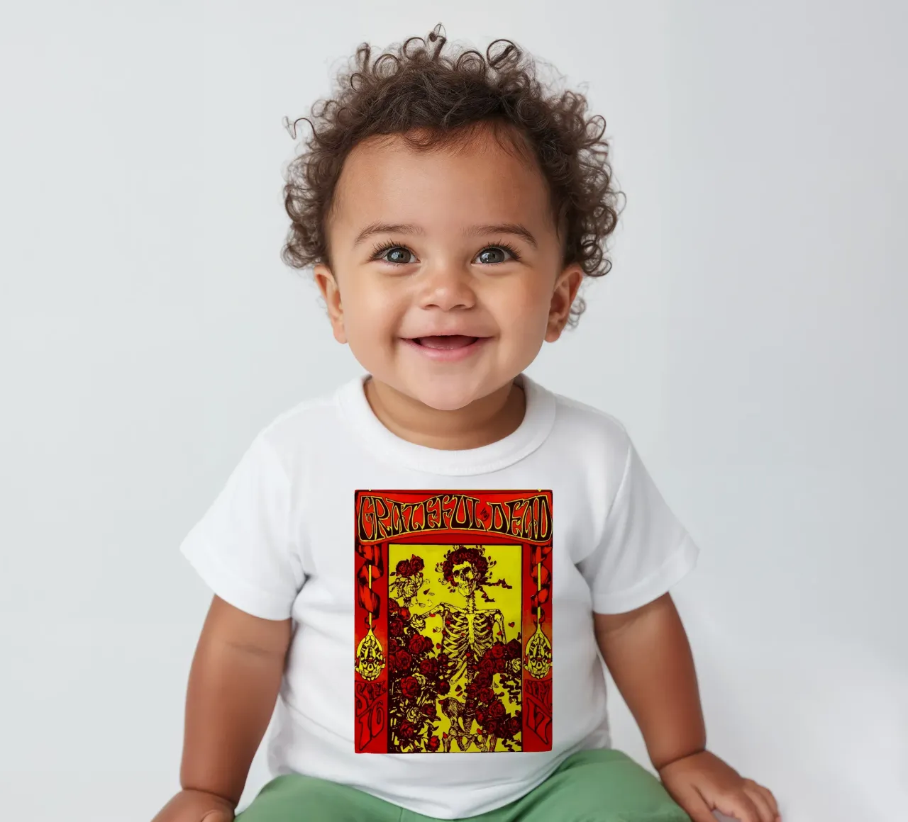 The Grateful Dead maglietta neonato da vanhesling