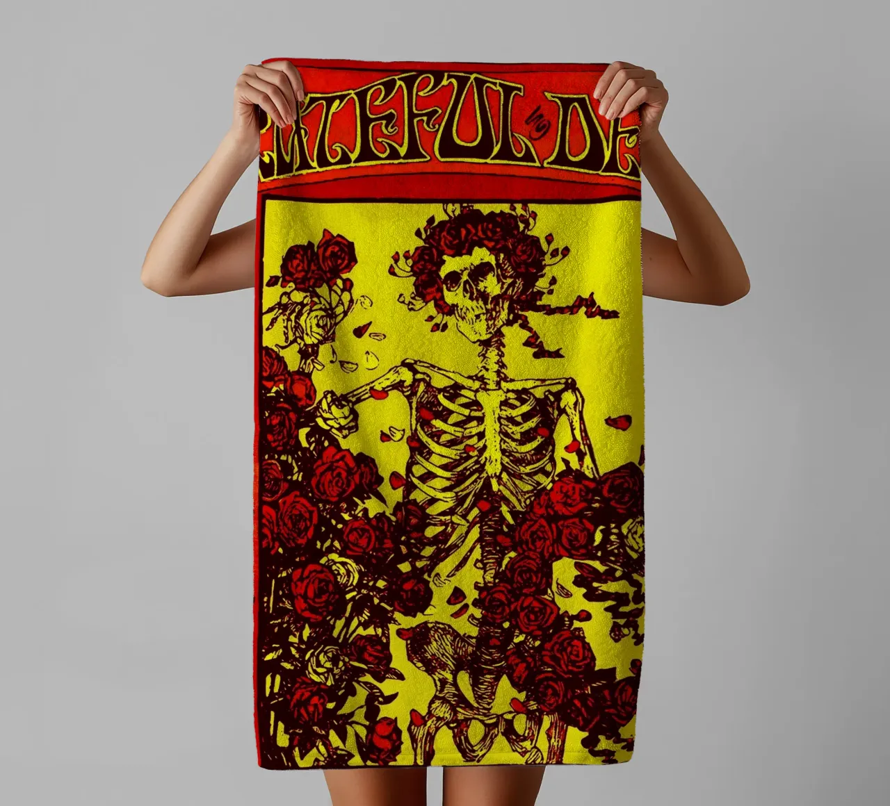 The Grateful Dead asciugamano da bagno da vanhesling