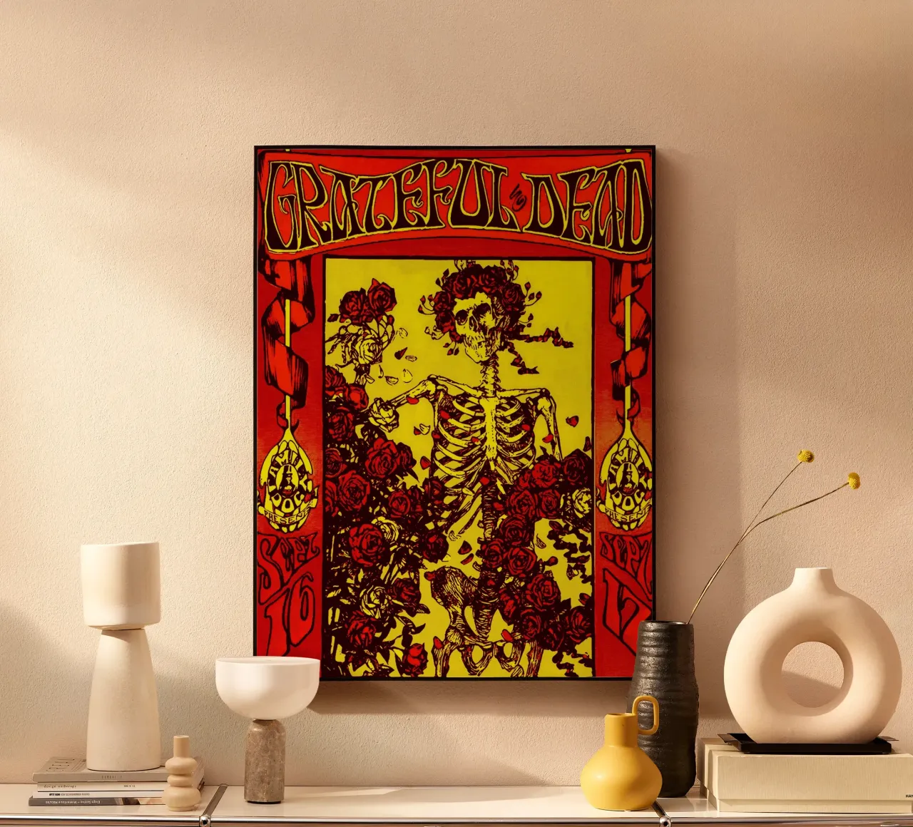 The Grateful Dead alluminio dibond da vanhesling