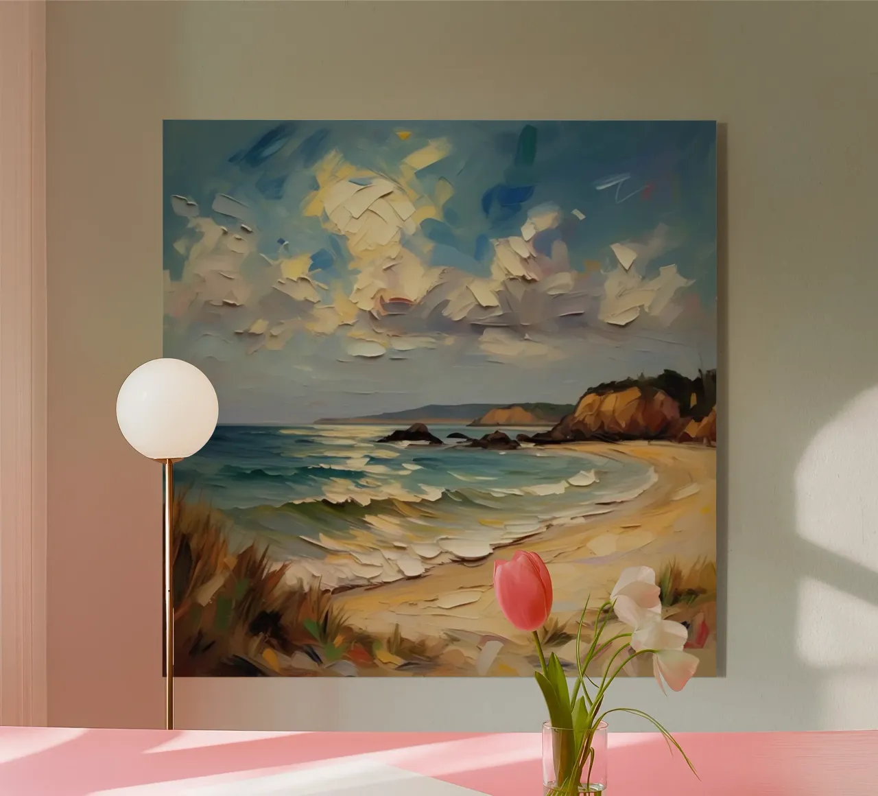 beach waves plexiglass da Earthly Visions