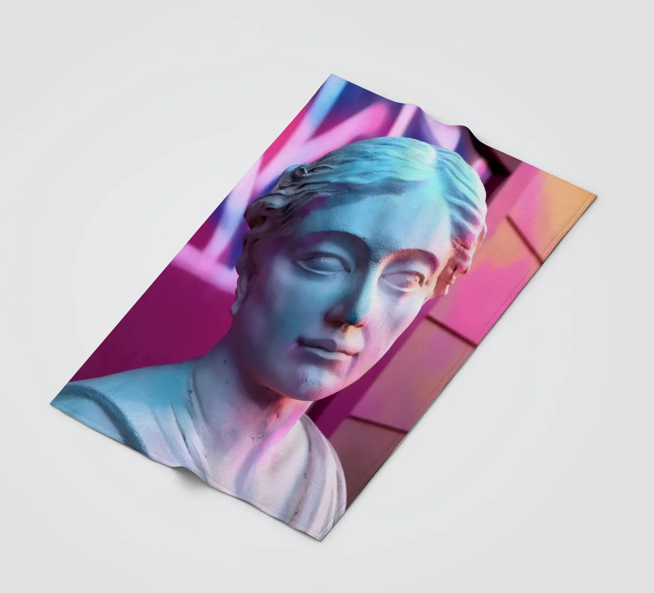 artistic past fleece blanket by rafael campezato