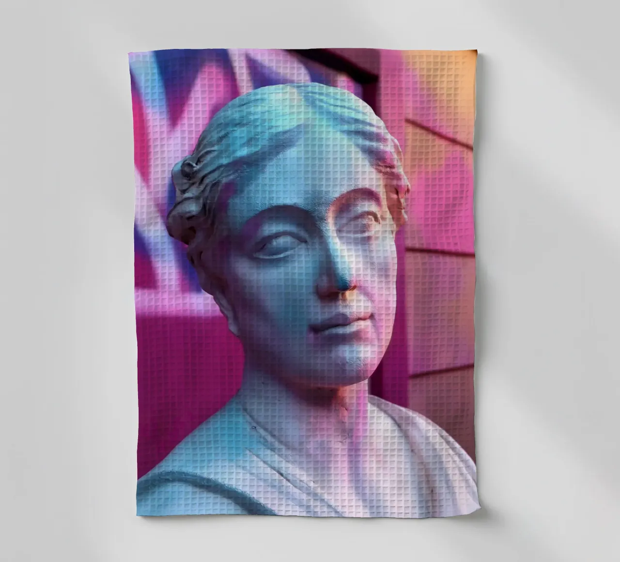 artistic past tea towel by rafael campezato