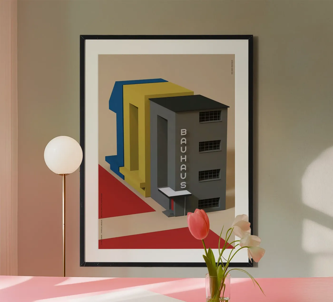 Bauhaus poster by Brooke