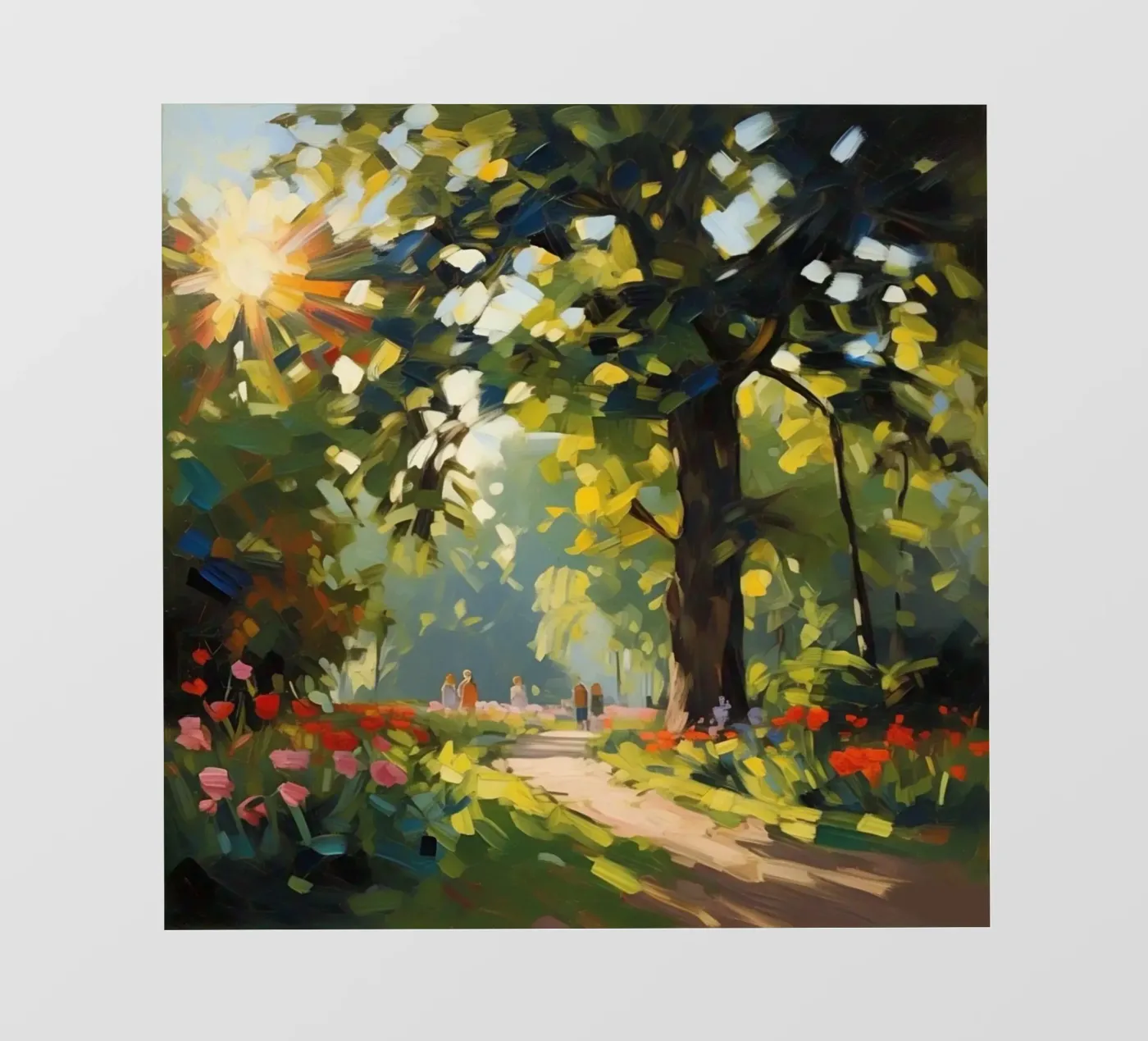 alberi alla luce del sole pellicola backlit da Earthly Visions