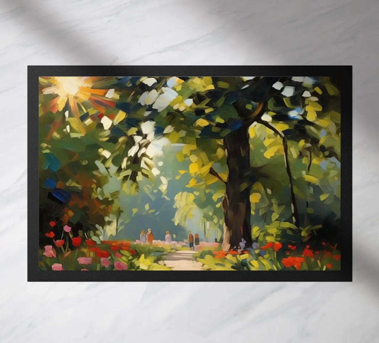 alberi alla luce del sole zerbino da Earthly Visions