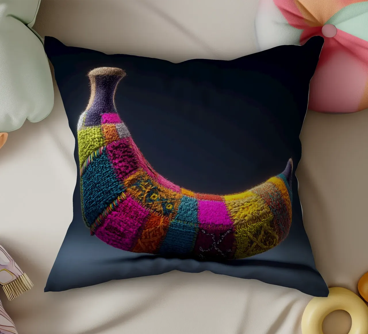 Banana & Carpet cuscino da Motivate-Today