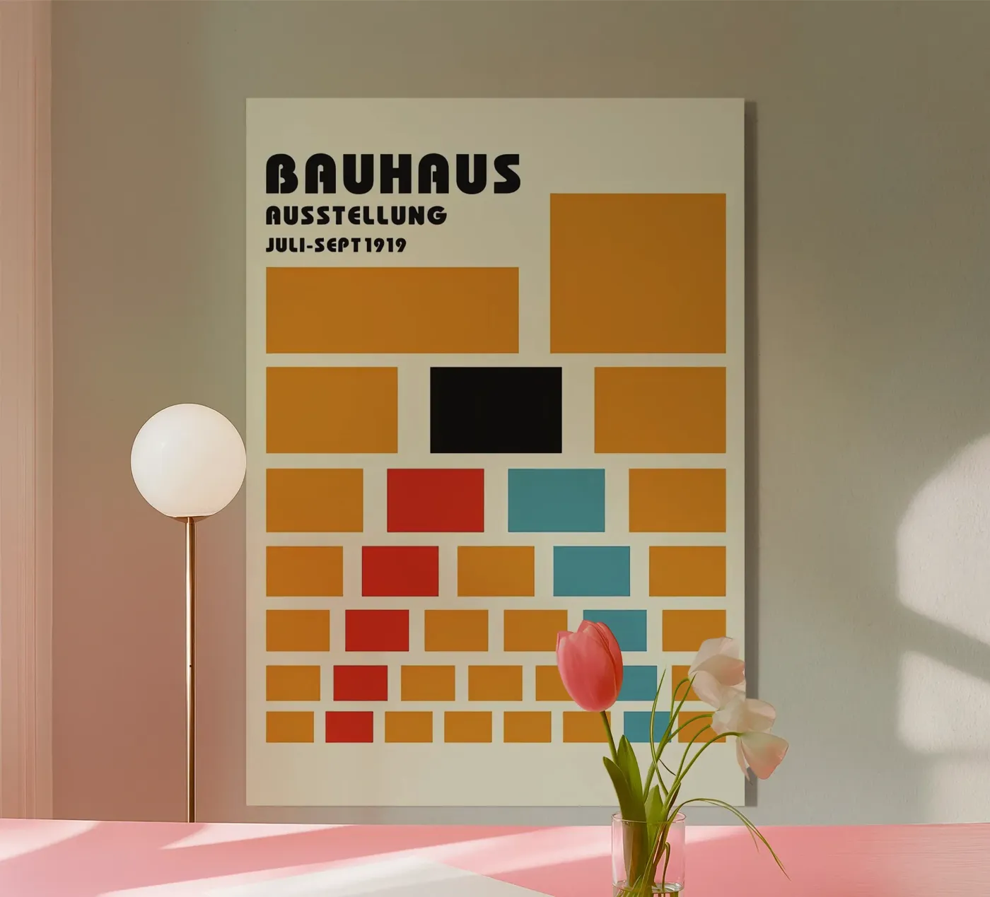 Bauhaus acrylic glass by Brooke