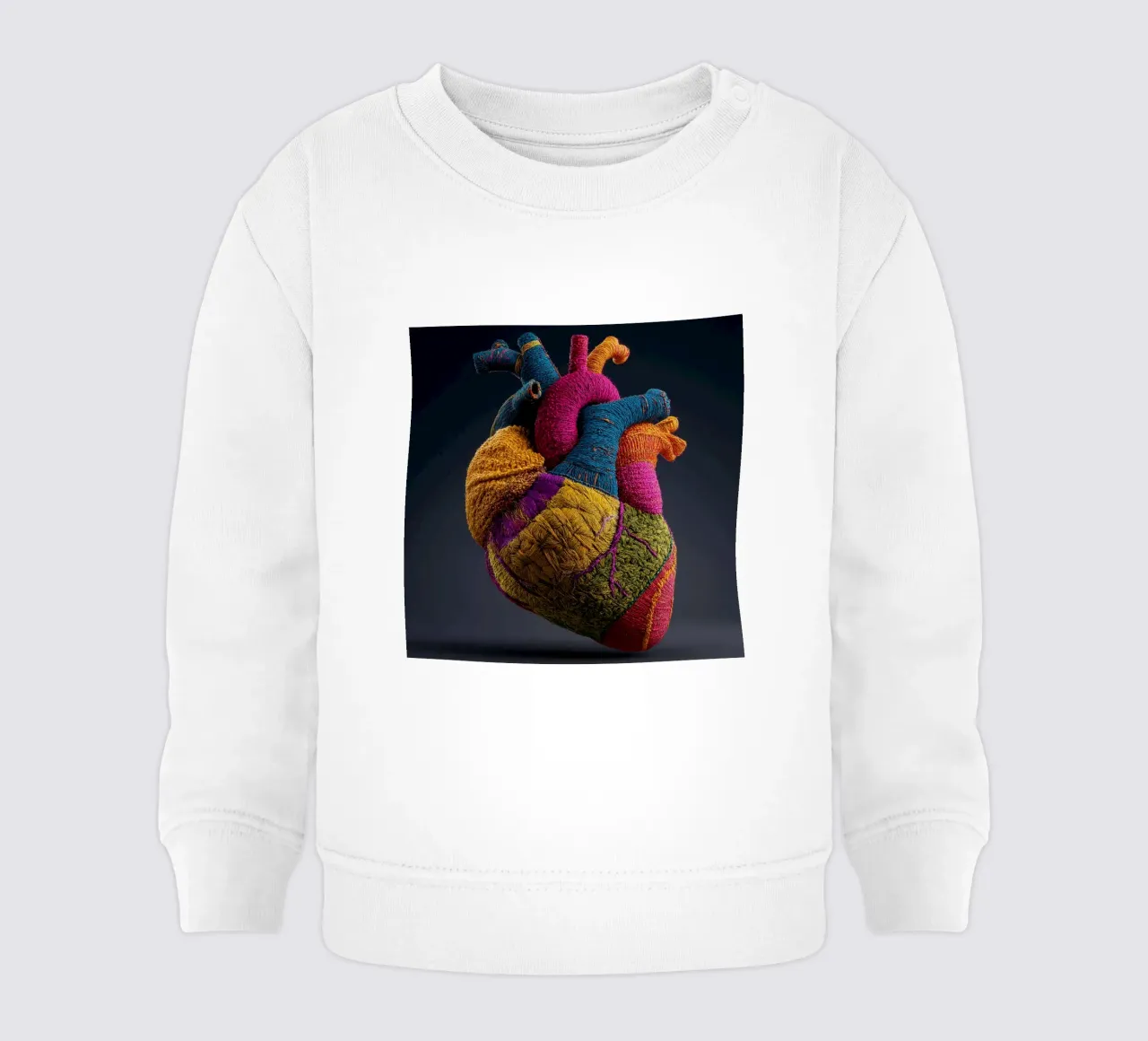 Heart and Carpet felpa neonato da Motivate-Today