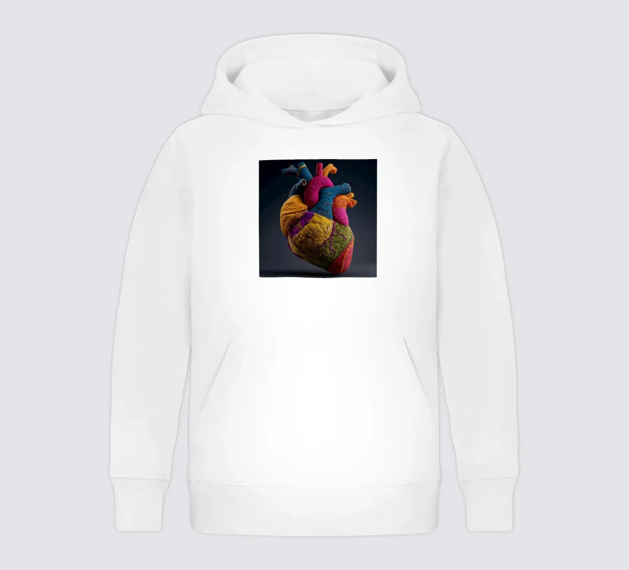 Heart and Carpet felpa bambino con cappuccio da Motivate-Today