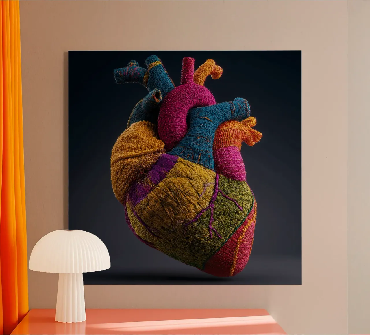 Heart and Carpet plexiglass da Motivate-Today
