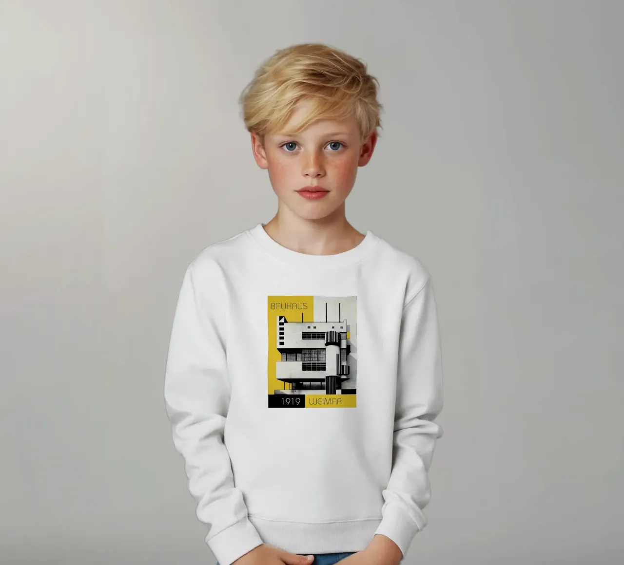 Bauhaus sudadera para niño de Brooke