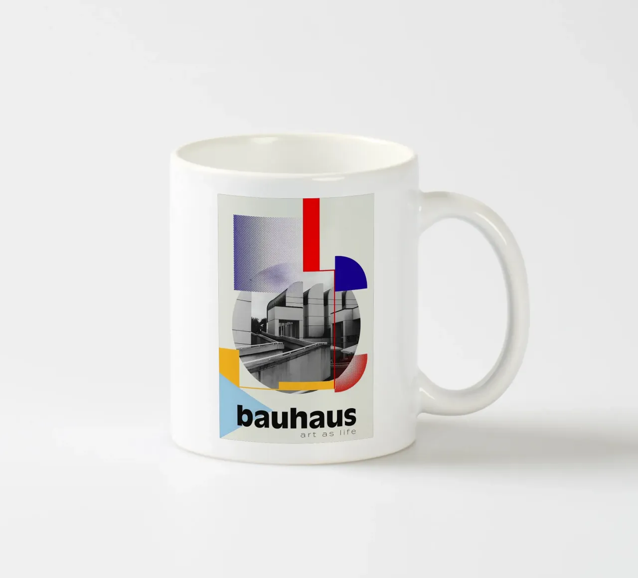 Bauhaus tazza in ceramica da Brooke