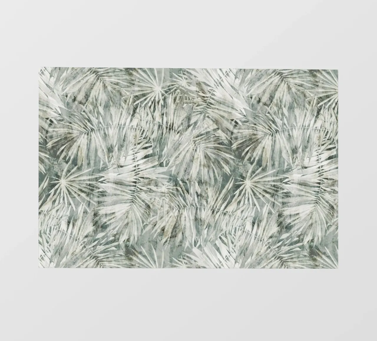 Palm Pattern fotobehang van treechild