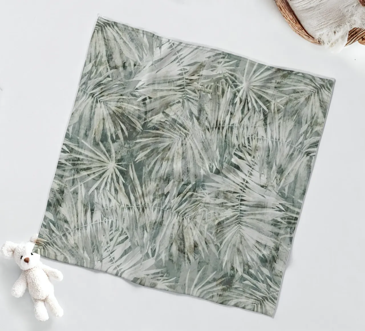 Palm Pattern coperta in pile da treechild