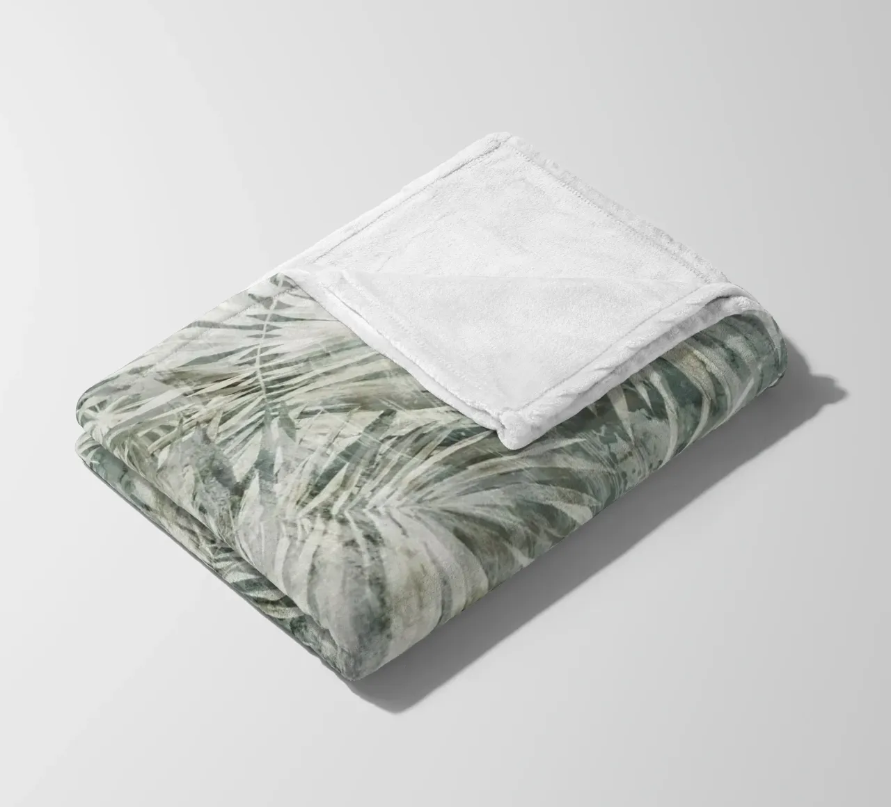 Palm Pattern coperta in pile da treechild