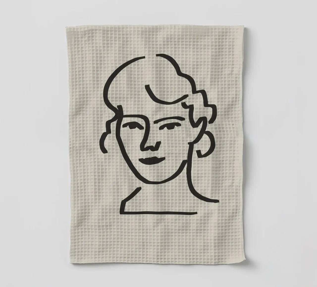 Ritratto candido in line art 6 canovaccio da cucina da Little Dean