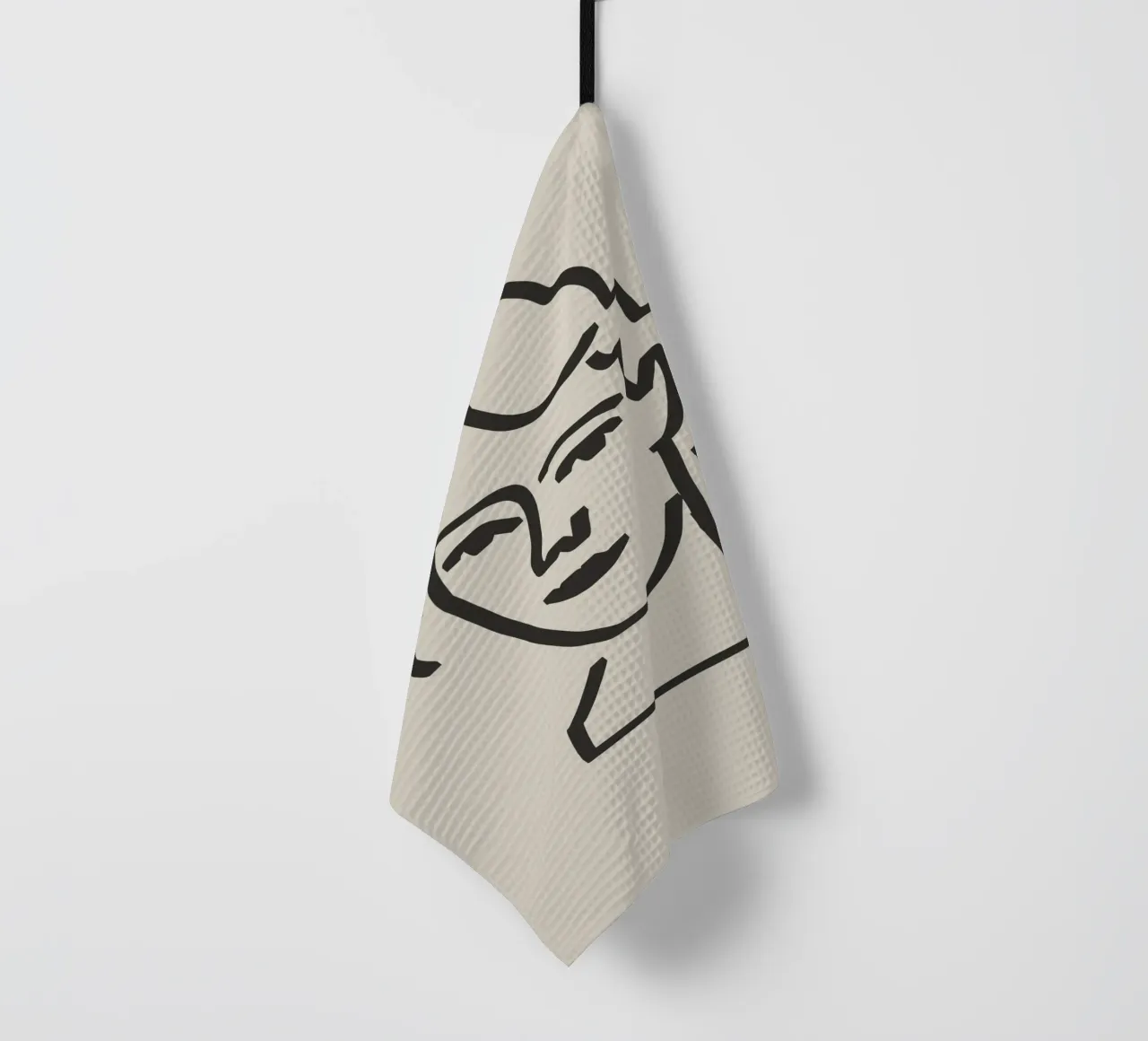 Ritratto candido in line art 6 canovaccio da cucina da Little Dean