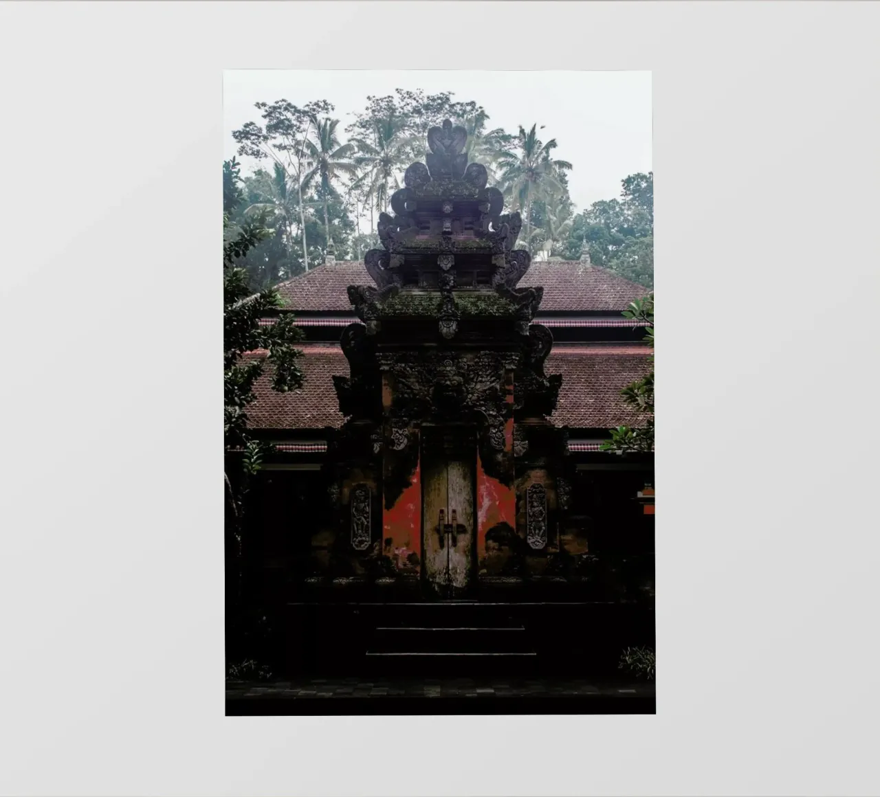 Bali Hindu Tempels & Palms telo in pvc da Studio Nahili