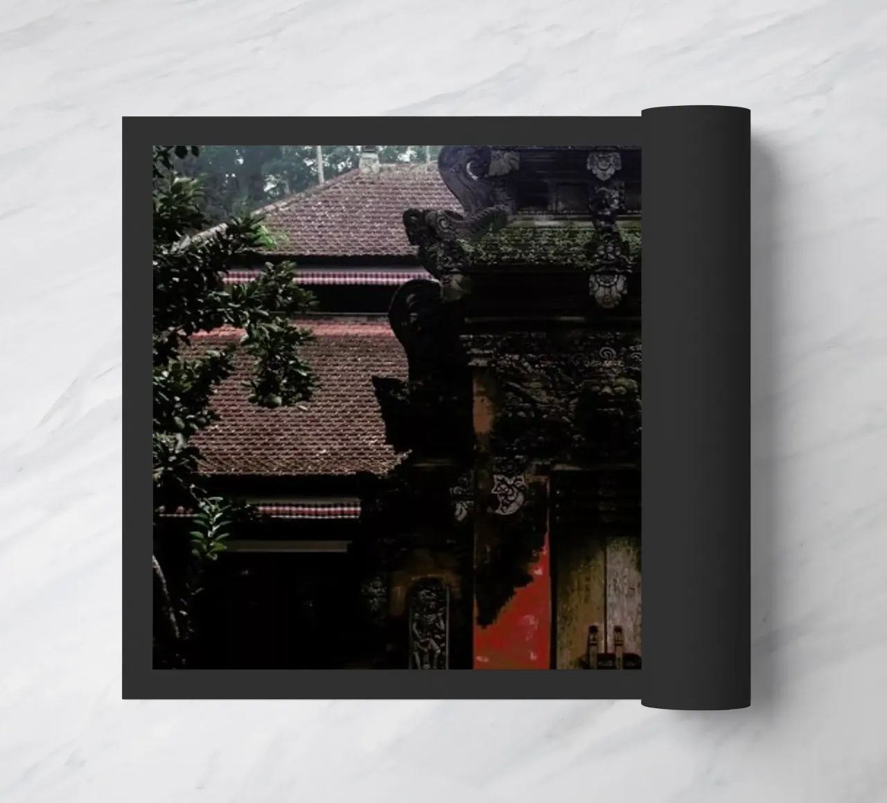 Bali Hindu Tempels & Palms zerbino da Studio Nahili