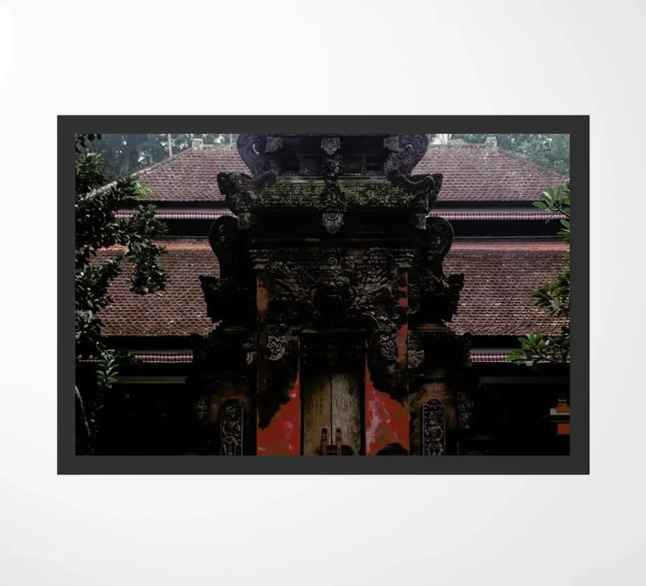 Bali Hindu Tempels & Palms zerbino da Studio Nahili