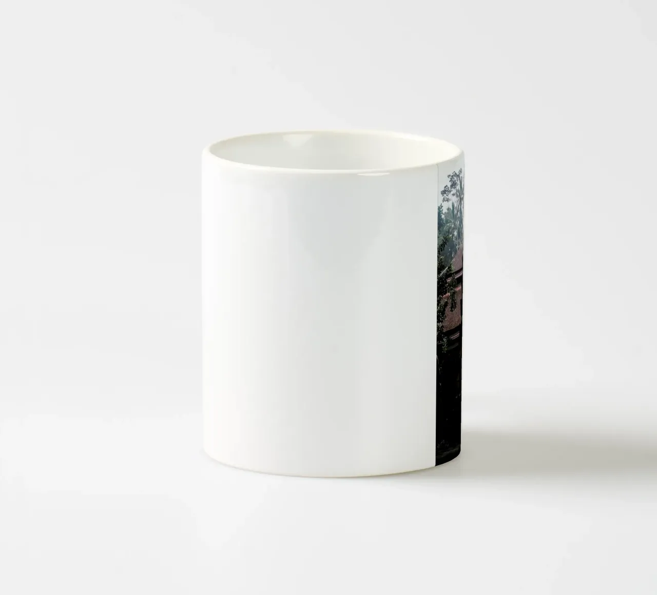 Bali Hindu Tempels & Palms tazza in ceramica da Studio Nahili