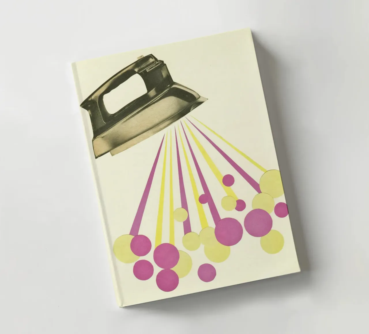 Steamy notebook by Cassia Beck Collage