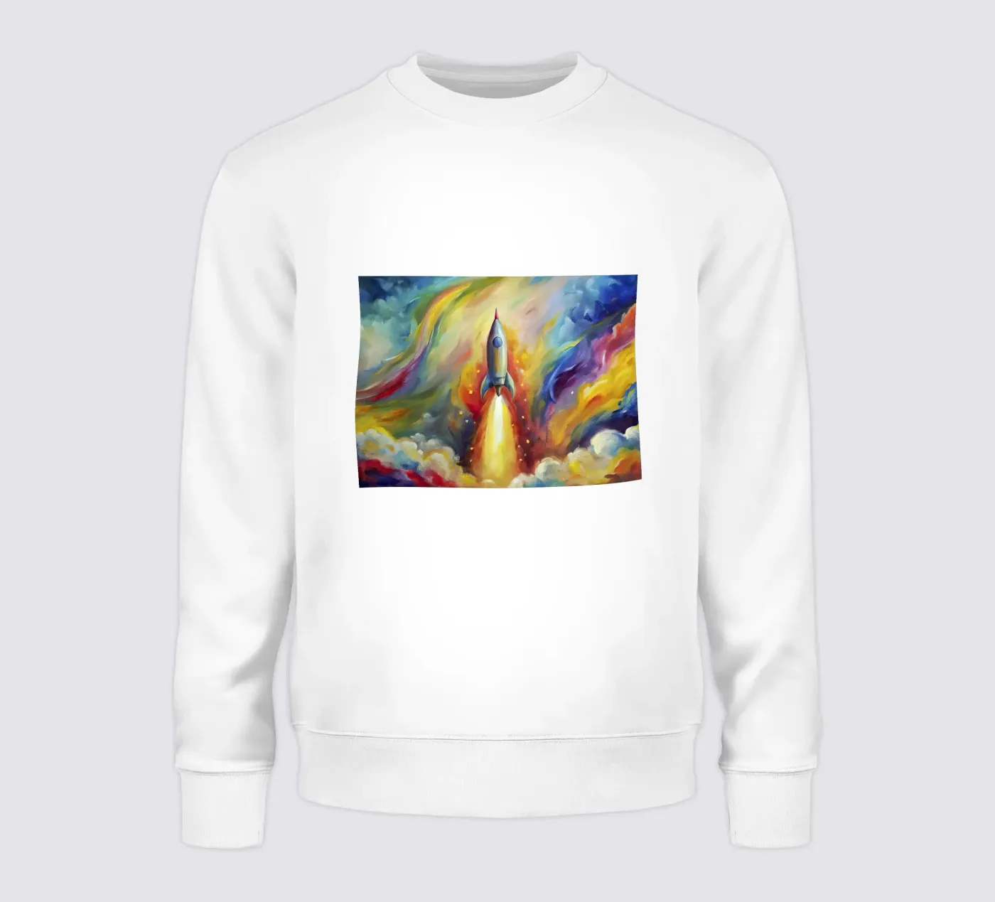 space rocket sweat de 🐹 BABY ART PRINTS