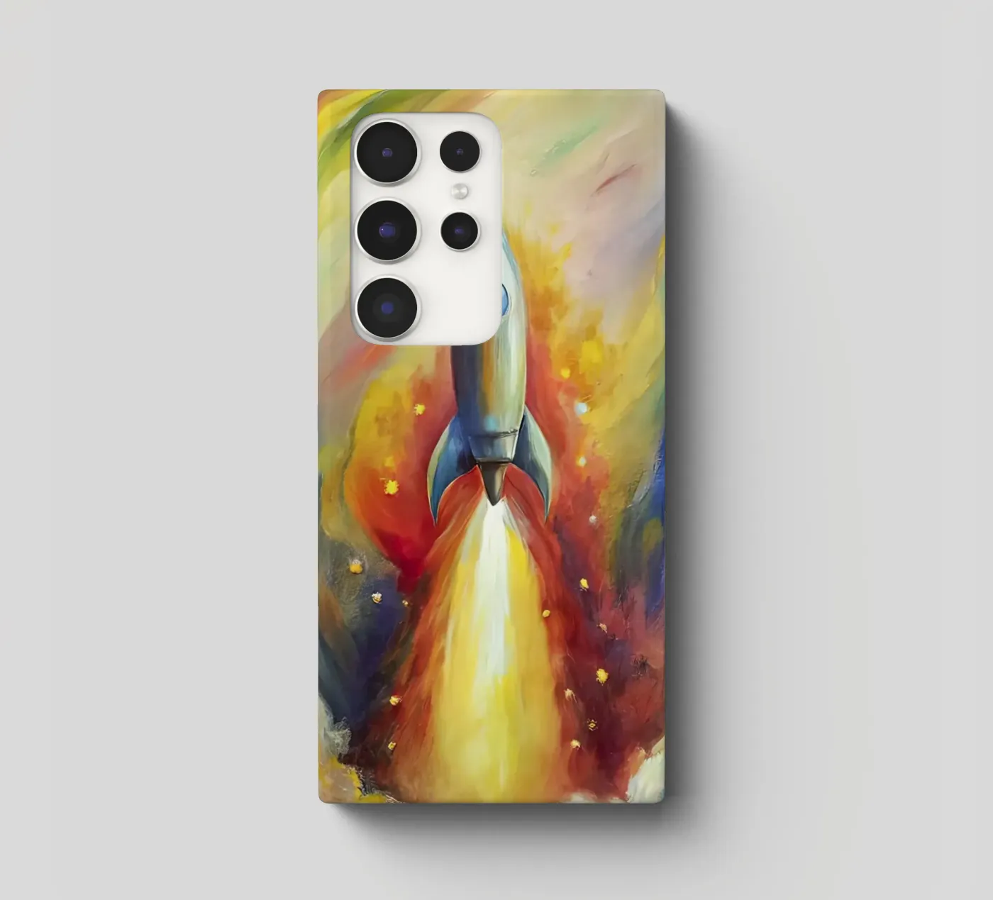 razzo spaziale cover samsung da 🐹 BABY ART PRINTS