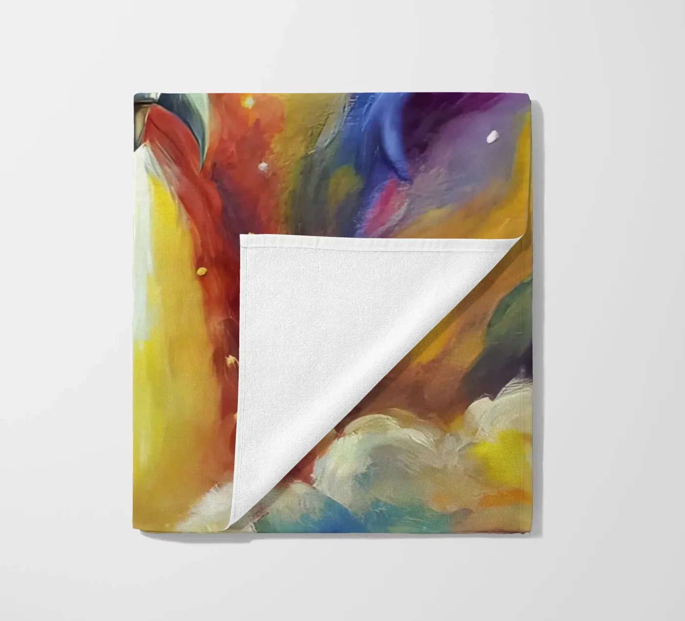 space rocket Strandtuch von 🐹 BABY ART PRINTS