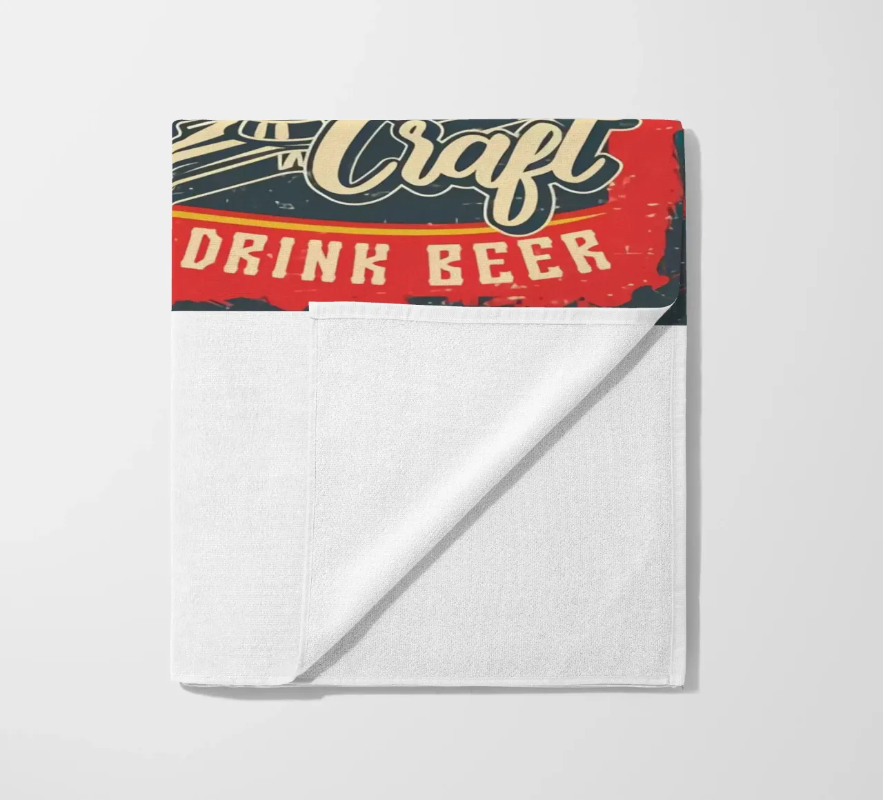 Poster "Salva l'acqua bevi la birra telo mare da Jodie Art