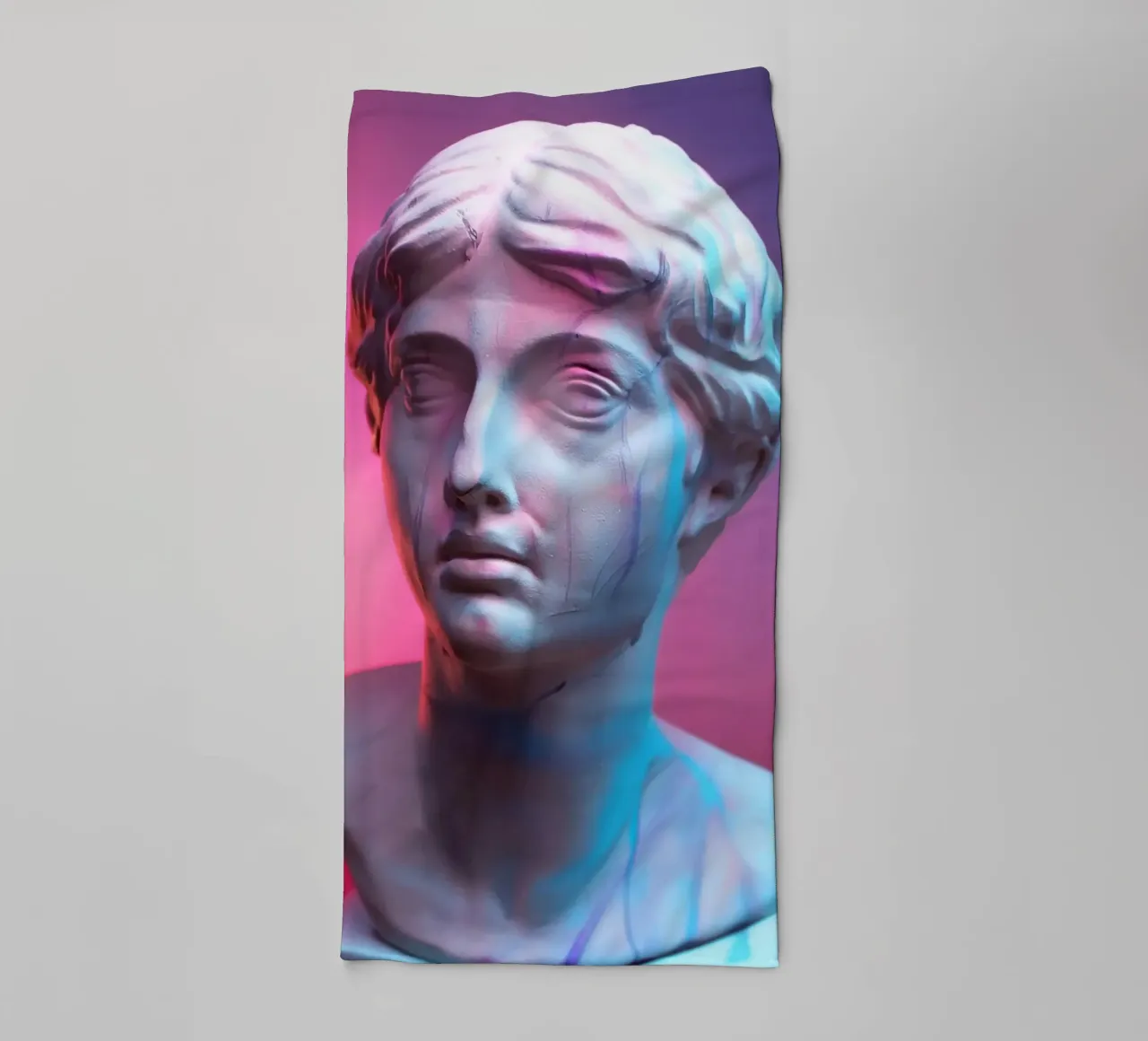 passato artistico #3 asciugamano da bagno da rafael campezato