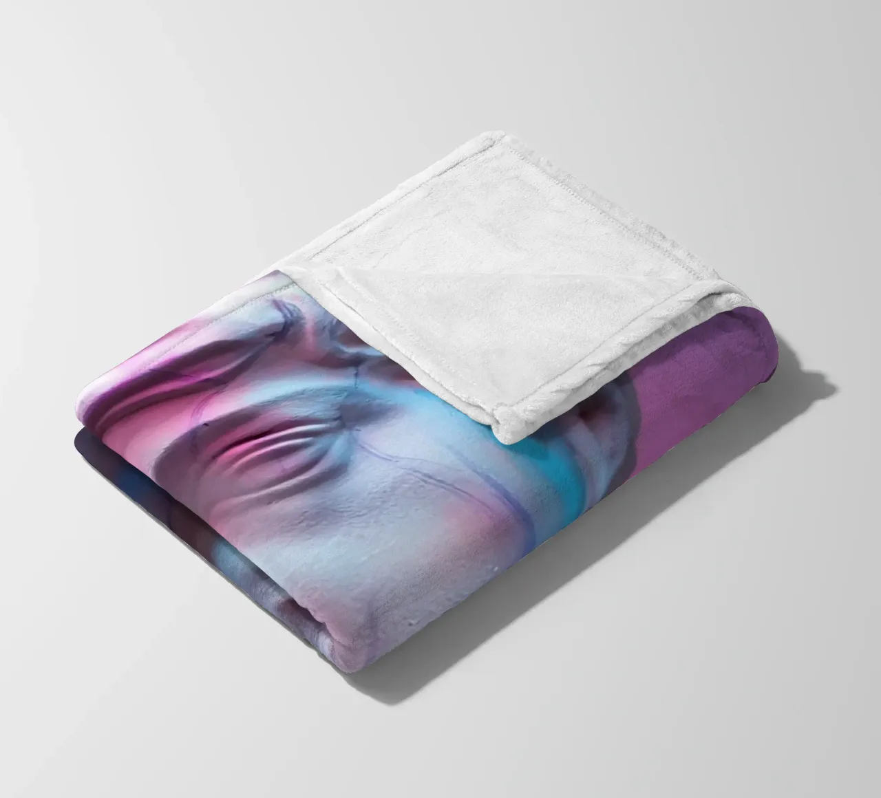 artistic past #3 fleece blanket by rafael campezato