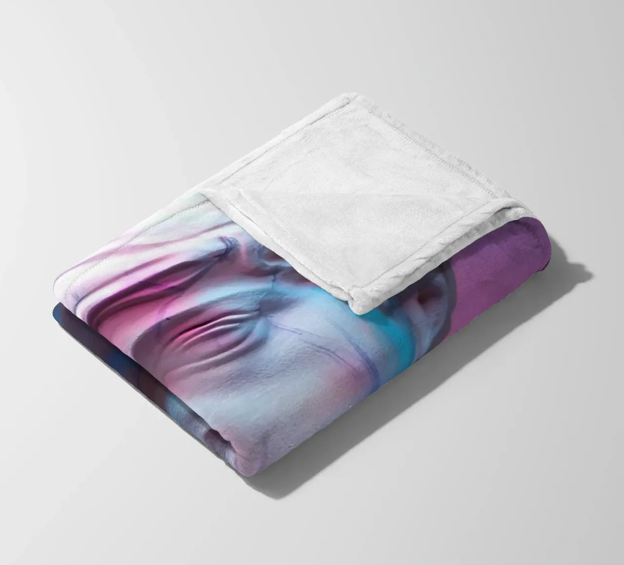artistic past #3 fleece blanket by rafael campezato