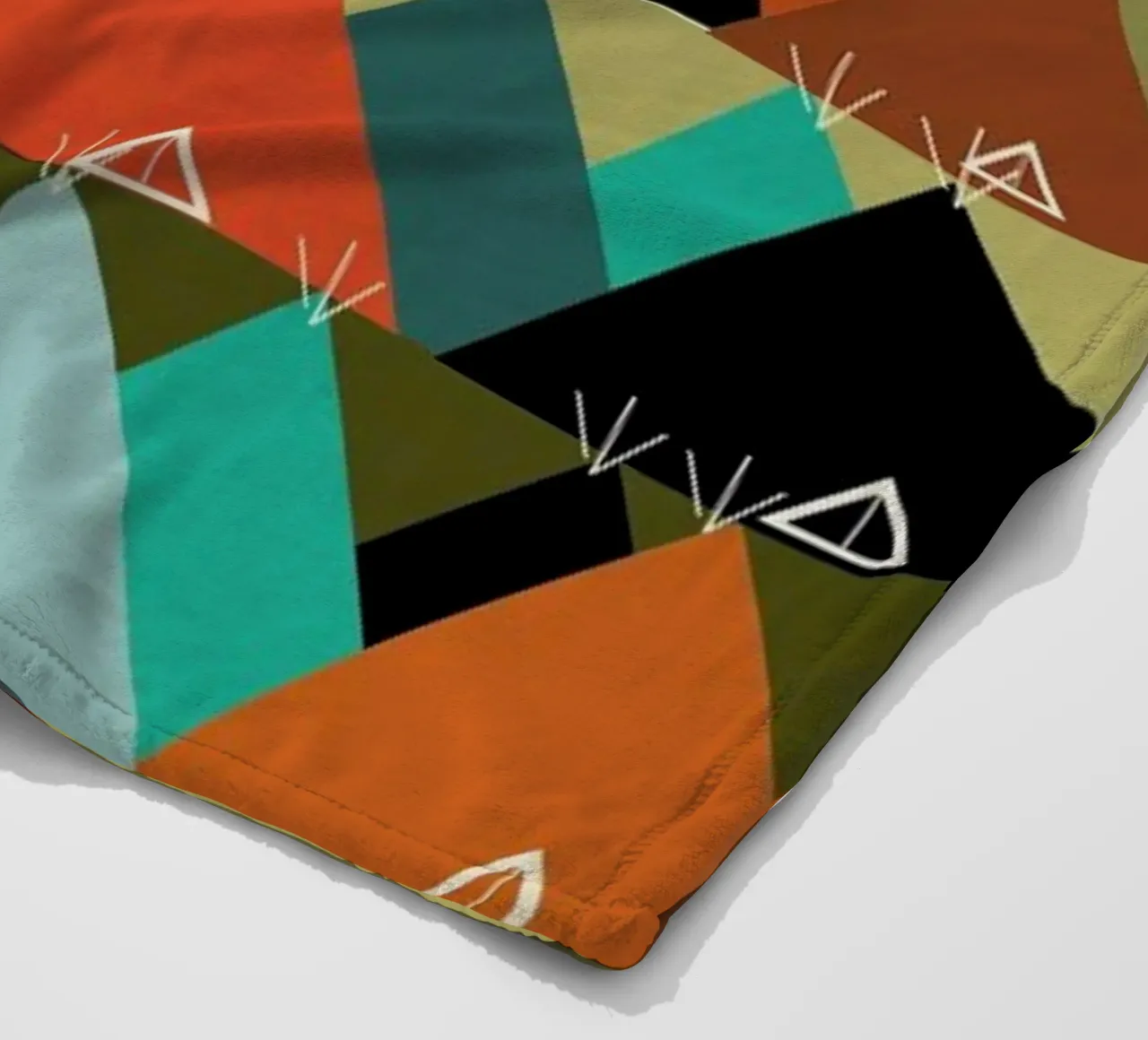 tipi moon coperta in pile da Brian Buckley
