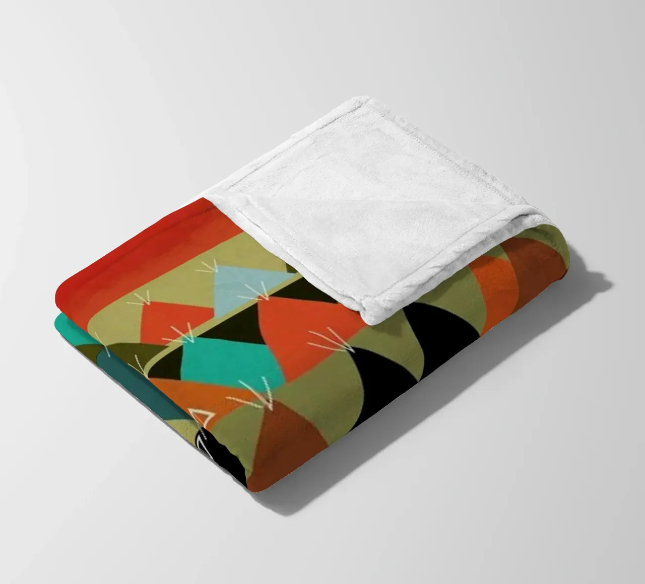 tipi moon coperta in pile da Brian Buckley