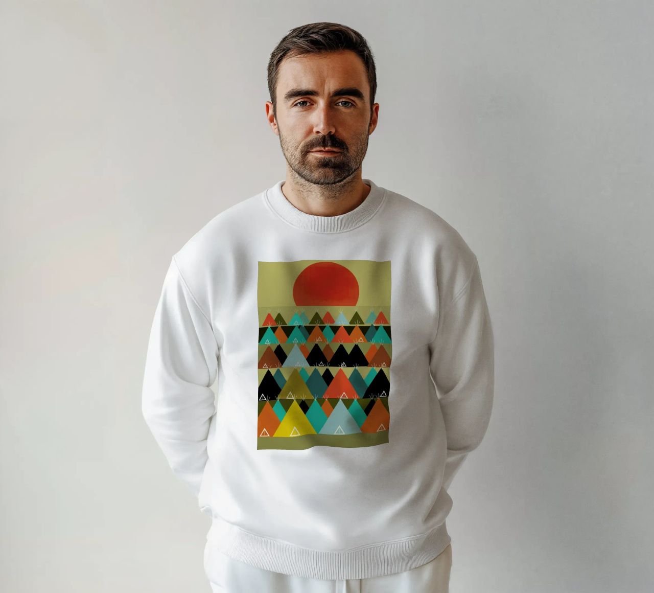 tipi moon felpa da Brian Buckley