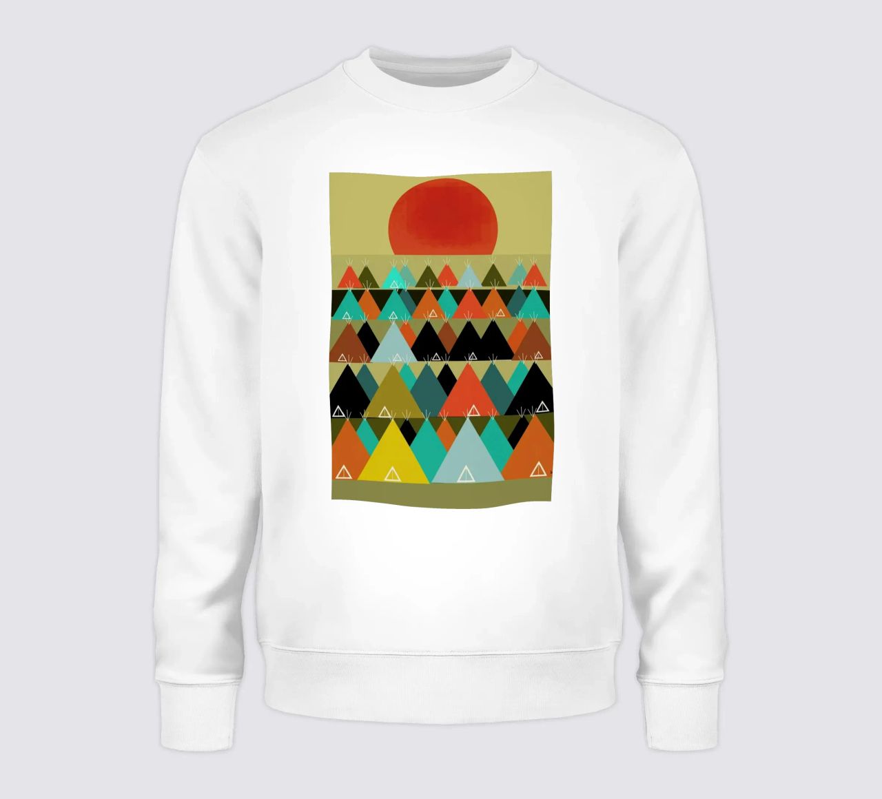 tipi moon felpa da Brian Buckley