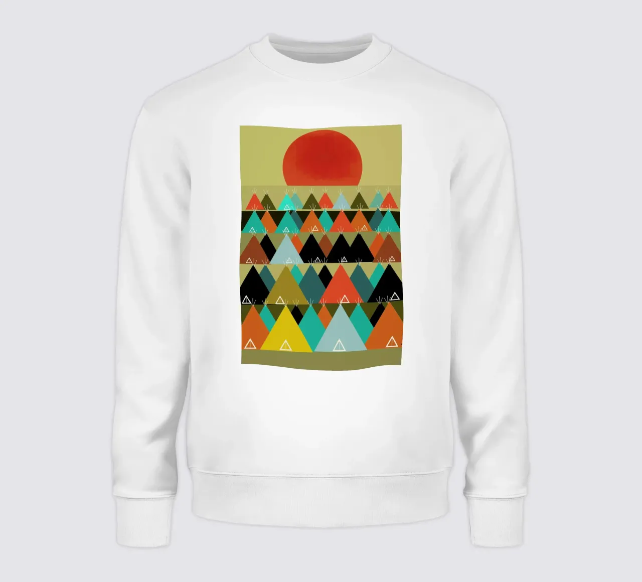 tipi moon felpa da Brian Buckley