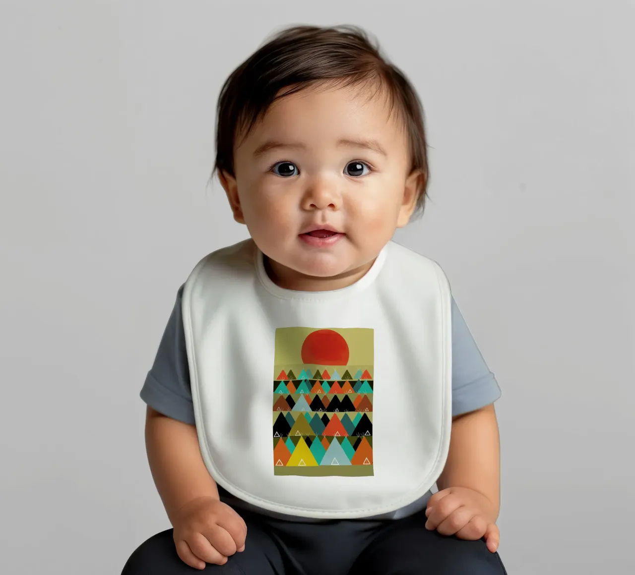 tipi moon bavaglino da Brian Buckley