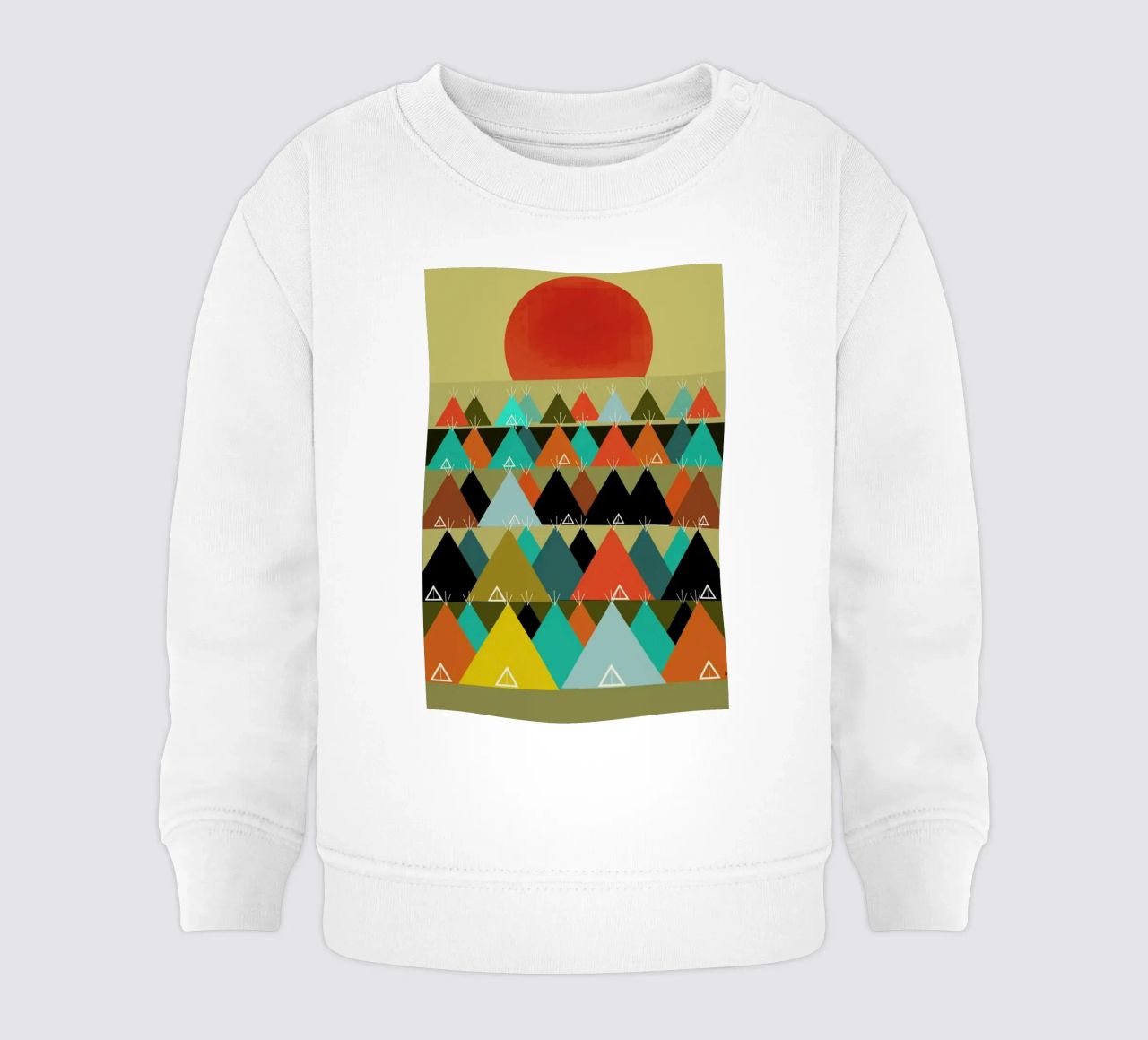 tipi moon felpa neonato da Brian Buckley