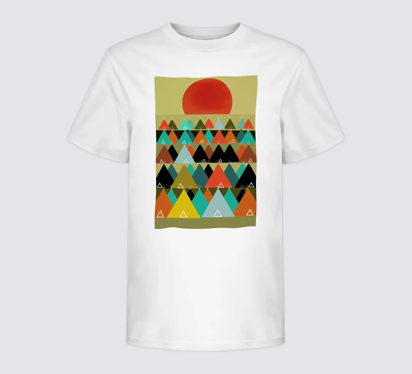tipi moon t-shirt bambini da Brian Buckley