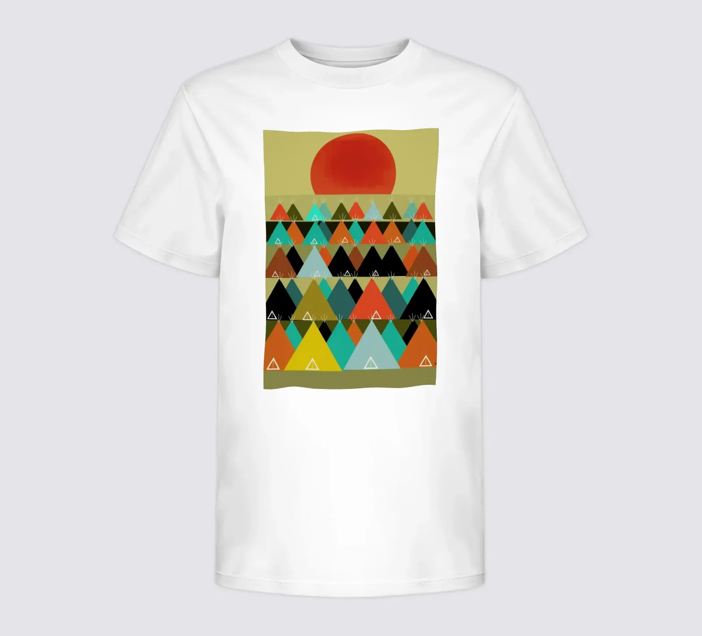 tipi moon t-shirt bambini da Brian Buckley