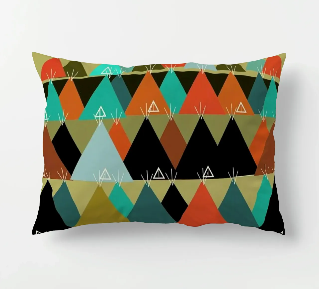 tipi moon cuscino da Brian Buckley