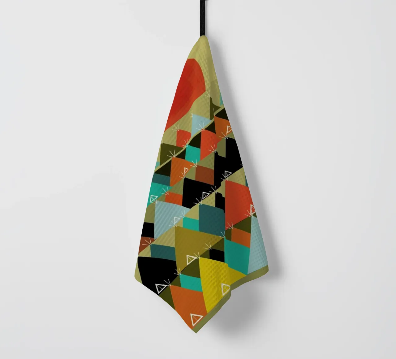 tipi moon canovaccio da cucina da Brian Buckley