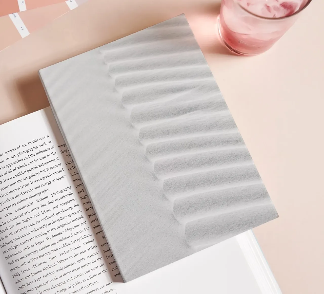 Pattern of a sand dune notebook by photolovers